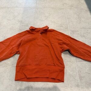 Orange Long-Sleeve Pullover